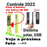 Capa Controle Smasung Uhd 2021/22 Modelo Sistema Usb Solar 