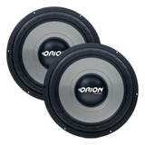 2 Alto Falantes Subwoofer 12 Polegadas 200w 4ohms Tornadinho