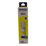 Refil Tinta Epson 504 Amarelo L4150 L4160 L 6161 L6171 L6191