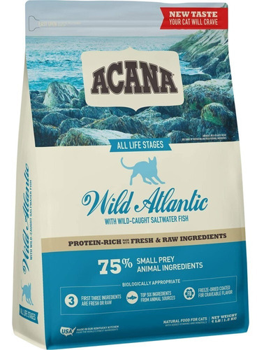Acana Gato Wild Atlantic 1,8kg Envio Gratis Todas Las Edades
