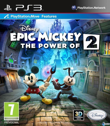 Disney Epic Mickey 2: El Poder De Dos Ps3 Juego Original