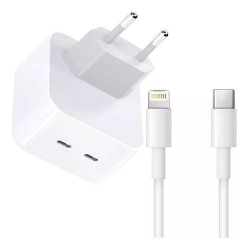 Carregador Turbo 40w Usb-c Para iPhone 11 12 13 14 Pro Max