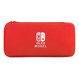 Case Nintendo Switch Oled Estojo Cor Vermelho