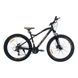 Bicicleta De Montaña Kugel Blackburn R29 21 Velocidades Color Negro/dorado Tamaño Del Cuadro 18
