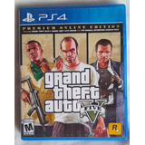 Gta V Ps4 Grand Theft Auto V Premium Online Edition