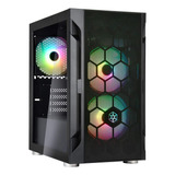 Caja De Torre Silverstone Fara H1m Pro Black Micro-atx Con V