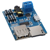 Módulo Reproductor Mp3 3w Audio Tf Card Microsd Usb Arduino
