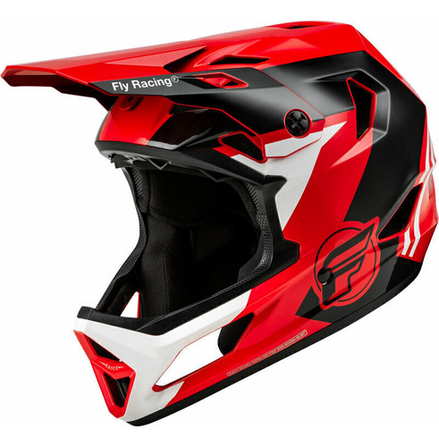 Casco Fly Mtb Rayce Rojo /negro/blanco