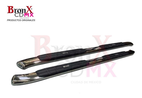 Estribos Bronx Brx Acero Inox Toyota Hilux 2016-2021 D/c