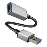 Cable Kabeldirekt De Extension Usb A 3.0, 6 In/gris