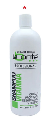 Shampoo Vitamina 1lt La Bonté Suaviza Y Reestructura 