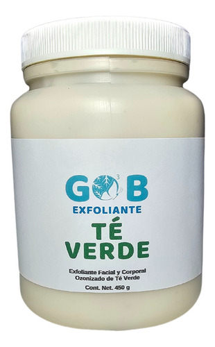 Exfoliante De Té Verde Ozonizado - Gob - 450 G