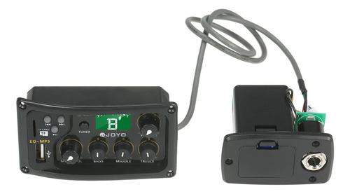 Equalizador Piezo Eq-mp3 Sistema Joyo Pickup Eq Preamp