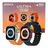 Relógio Barato Smart Watch Unisex Ultra 7 Pulseiras