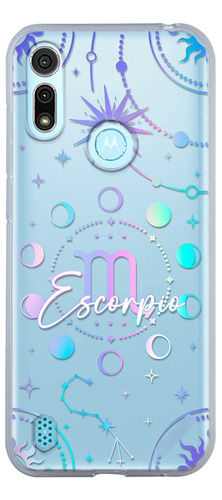 Funda Para Motorola Uso Rudo Mujer Signo Zodiaco Escorpio