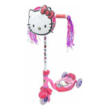 Scooter Infantil Hello Kitty Luz Led Apache Altura Ajustab