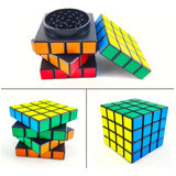 Grinder Rubix Cube 60mm 3 Pasos Hierba Y Especies 
