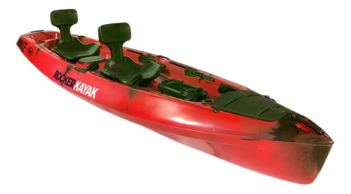 Kayak Fijo Rocker Mirage Doble X 0.9m X 4m - Rojo