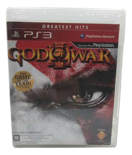 Game God Of War 3 Original Ps3 Mídia Física 
