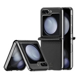 Capa Anti Impacto Dux Bril Series - Galaxy Z Flip5 (6.7 Pol) Cor Preto