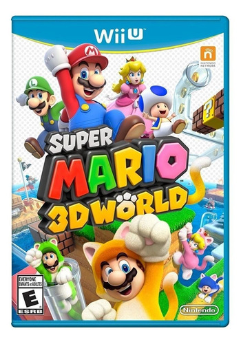 Super Mario 3d World Wii U Físico En Excelentes Condiciones