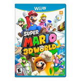 Wii U - Super Mario 3d World - Físico Original U