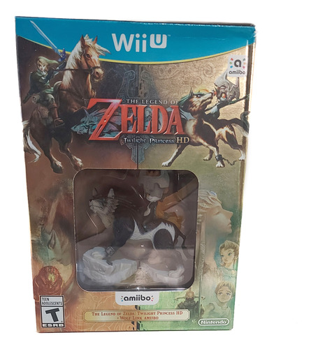 Zelda Twilight Princess Hd Amiibo Bundle Nintendo Wii U