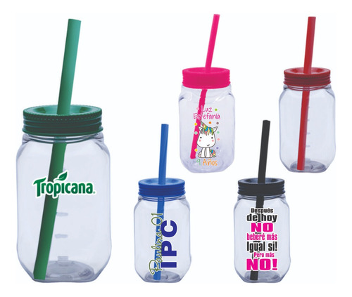 Vaso Plastico Personalizado C/popote 30pzas Bodas Despedidas