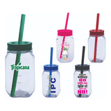 Vaso Plastico Personalizado C/popote 12pzas Bodas Despedidas