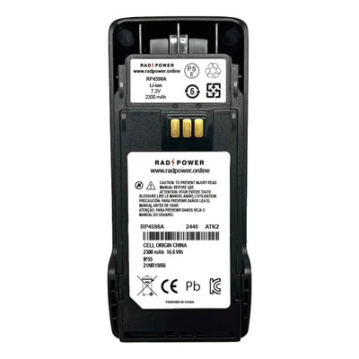 Batería Rad Power Para Radios Motorola R2 2300mah Pmnn4598a