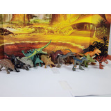 Jurassic World Mini Dinos Coleccion De 14 Indoraptor Y Mas
