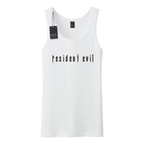 Musculosa Hombre Resident Evil Dibujo Art Logo - Vjre2