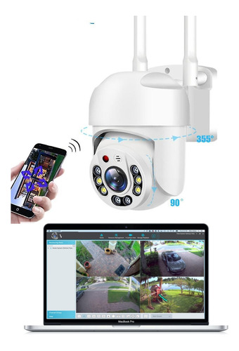 Mini Camara Ip Wifi Domo Hd1080p , Seguimiento Inteligente 