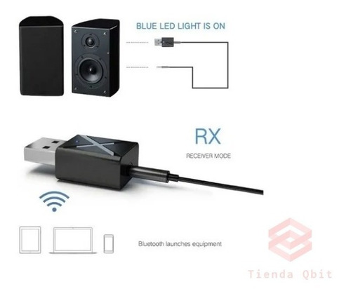 Receptor Transmisor Bluetooth 5.0 Tv Audio Inalámbrico