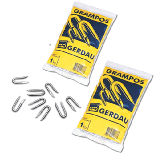 Kit 5kg Grampo De Cerca Galvanizado 1.1/2x9 (19x17) - Gerdau