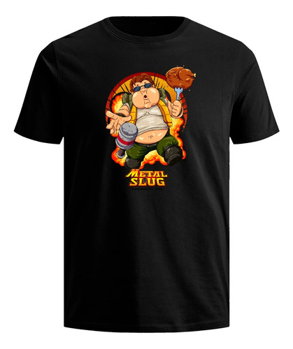 Playera Metal Slug Gamer Video Juego Playstation Snk Camisa