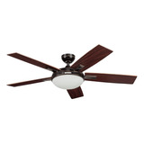 Coolfan Ventilador De Techo 52 Altano, Control Remoto, C/luz Cantidad De Aspas 5 Estructura Bronce Diámetro 52   Frecuencia Hz Material De Las Aspas Mdf