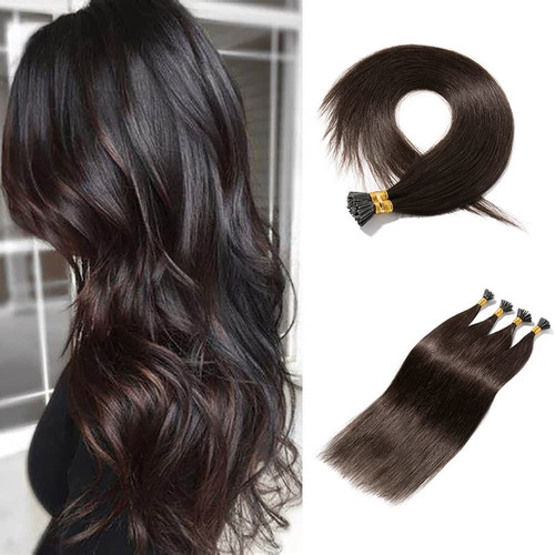 Extensiones De Cabello Natural #02 Dark Brown 22in 50gr