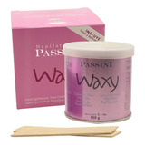 Waxy Cera Para Epilar Piel Delicada Passini 150g + 20 Telas