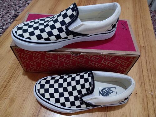 Zapatillas/classic Slip On Vans Talle 38 Como Nuevas