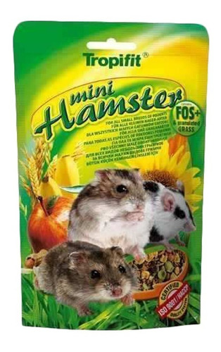 Alimento Completo Hamster Enano  Premium Tropifit Pethome