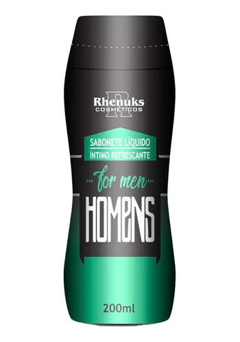 Kit C/3sabonete Masculino Liq. Íntimo For Men 200ml Rhenuks