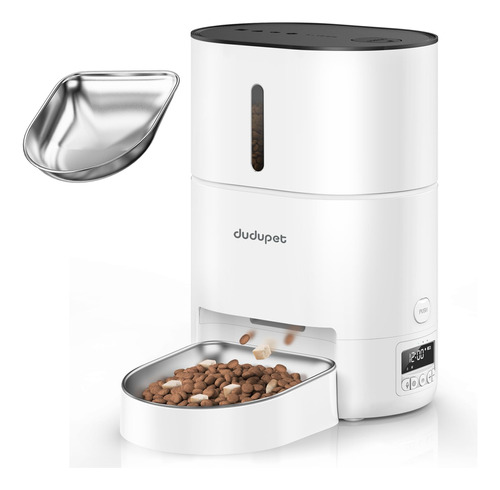 Dudupet Dispensador Automatico De Alimentos Para Gatos, Alim