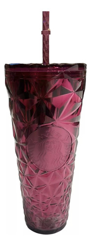 Vaso Termo Diamante Starbucks Héroe Prism 24oz Rosa Tornasol