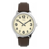 Reloj Para Hombre Timex Easy Reader Bold Tw2v21300 Café