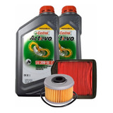 Kit Service Honda Falcon Nx 400 Filtros Aire Aceite + 20w50