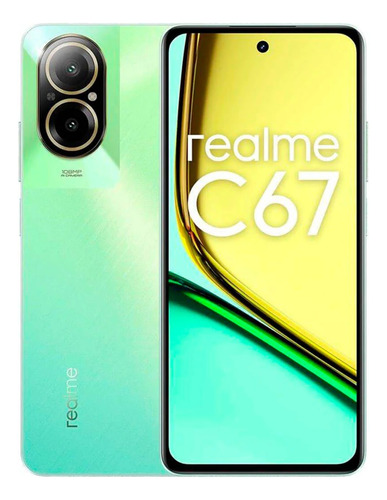 Smartphone Realme C67 256gb 8gb Ram Global - Verde