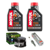 Kit Afinación Moto Bmw G310r G310gs Motul 7100 15w50