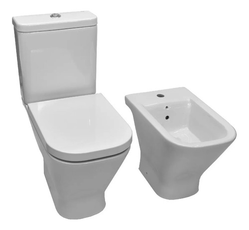 Inodoro Con Mochila Bidet Tapa Original Roca Gap 1a Ahora12