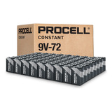 Procell Baterías Alcalinas Constantes De 9 V De Larga Dura.